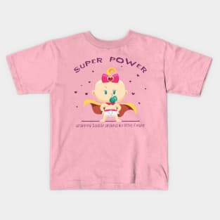 Super Power wrapping daddy around my little finger - whF Kids T-Shirt